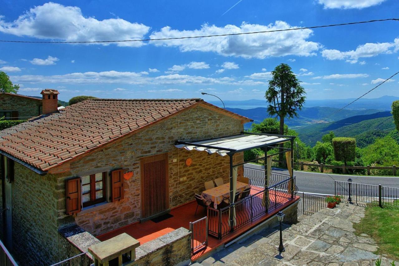 Villa Portole Uno By Posarellivillas Cortona Exteriör bild